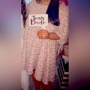 Floral babydoll dress